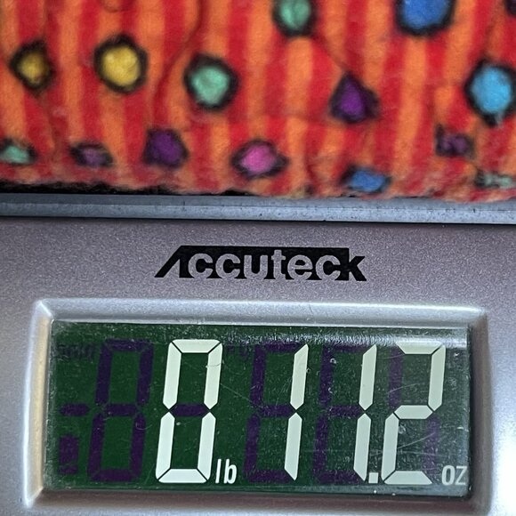 Handmade Small Quilt Table Working Space Door Mat Fabric Fish 18.5 x 27 In - Picture 9 of 9